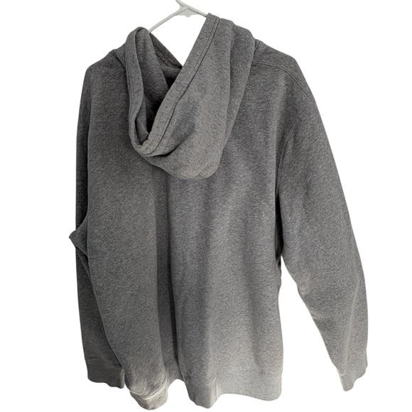 Levi's Men's Cotton Blend Graphic Logo Relaxed Fit Pullover Hoodie, Gray, XXL - Picture 3 of 8